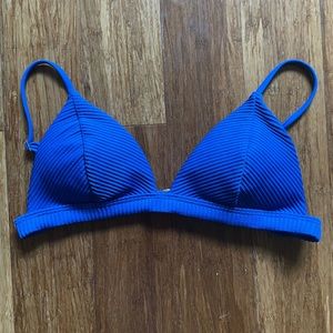 Hollister dark blue bikini top
